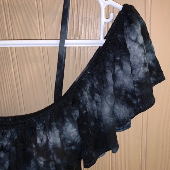 American Eagle Tie Dye Off the Shoulder Body Suit - Picture 4 of 6
